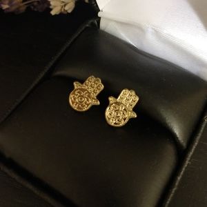 🦋3/$10 Mehndi hand earrings